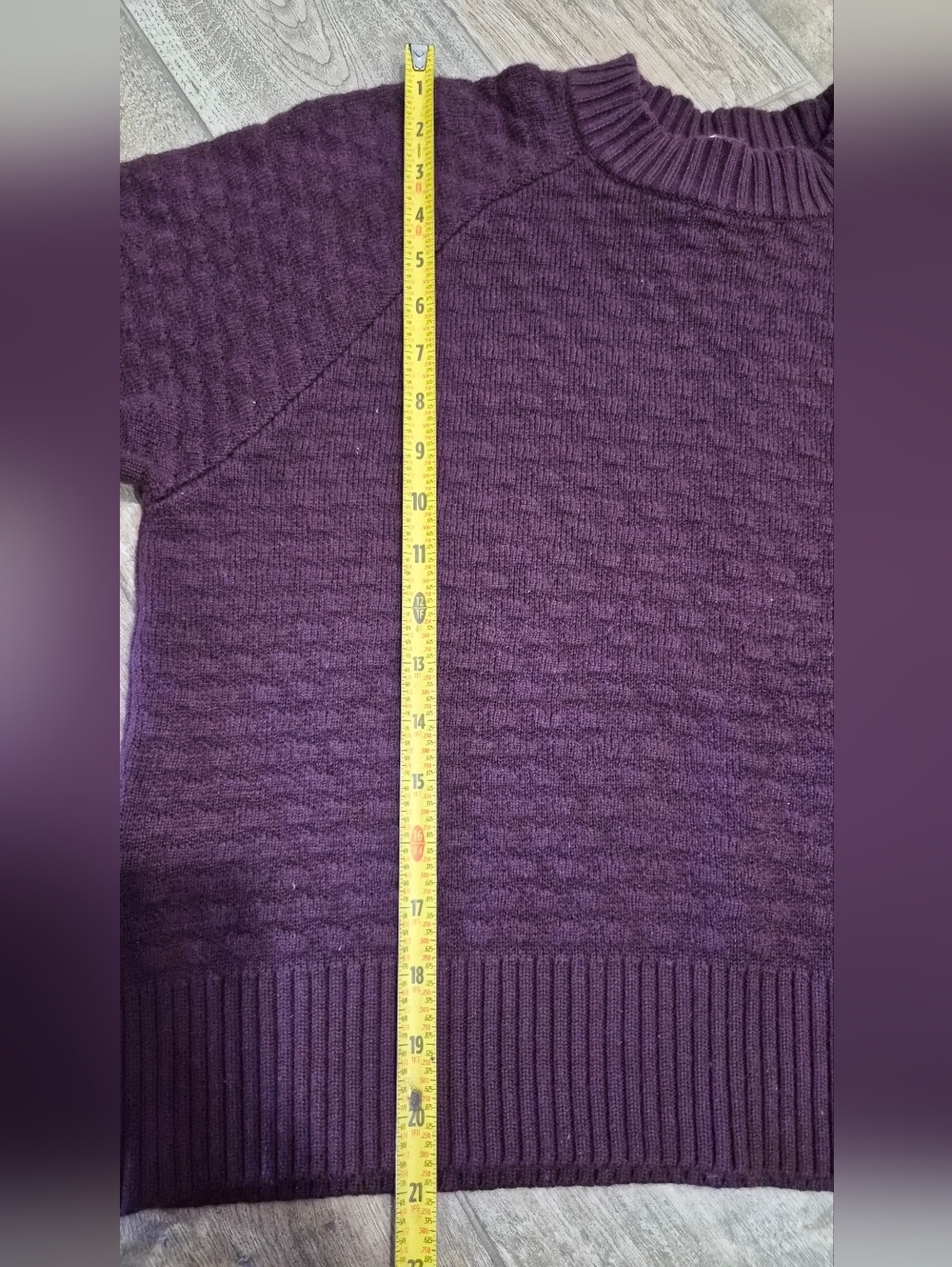 Lululemon Texture Play Relaxed Fit Cashmere Blend Crewneck Sweayer Size XS/S - Picture 8 of 9